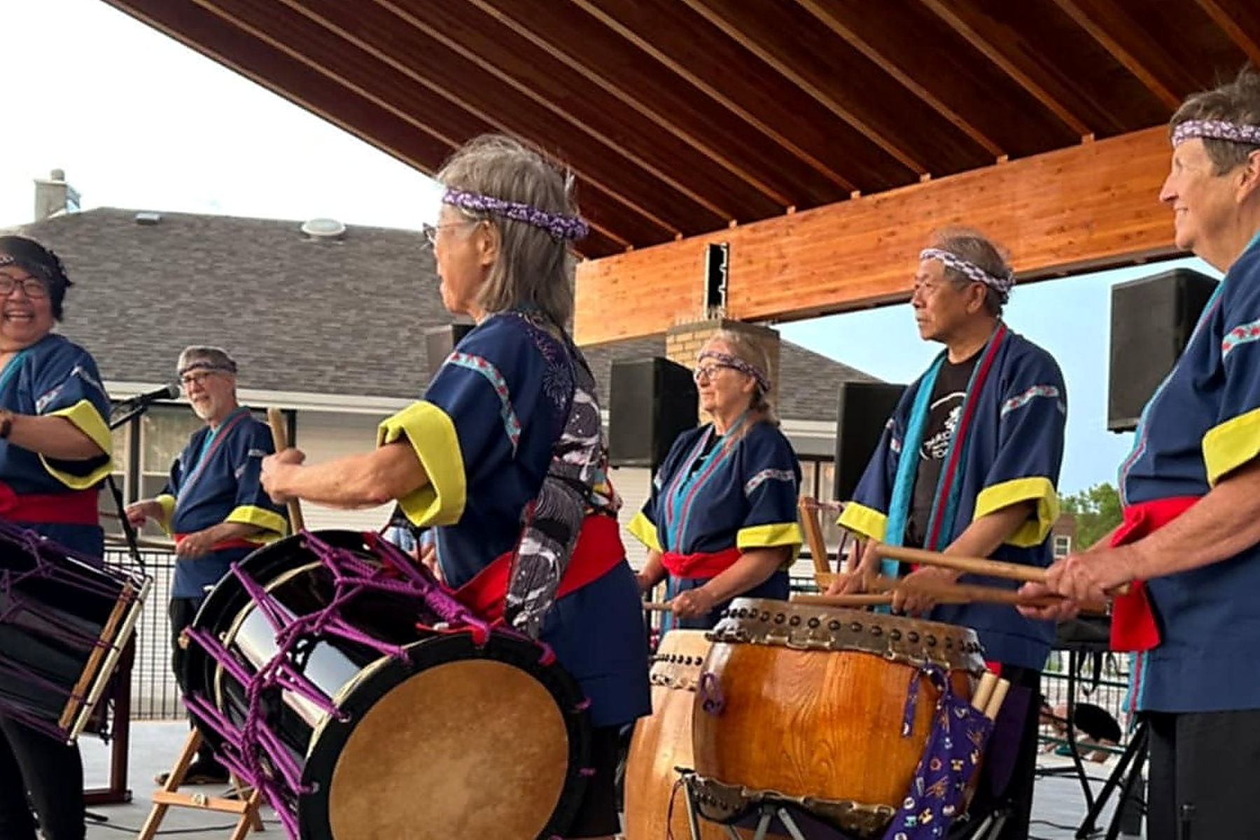 Taiko with Toni ensemble